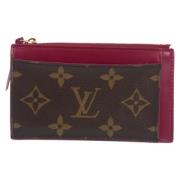 Pre-owned Canvas wallets Louis Vuitton Vintage , Brown , Dames