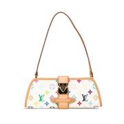 Pre-owned Canvas louis-vuitton-bags Louis Vuitton Vintage , White , Da...