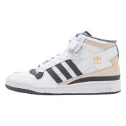 Forum Mid Sneakers Adidas , White , Heren