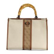 Beige Kerima Tas met Verstelbare Band Guess , Beige , Dames