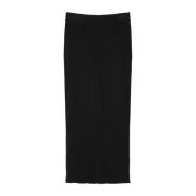 Gewone gebreide rok Marc O'Polo , Black , Dames