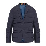 Donsjack met revers Paul Smith , Blue , Heren