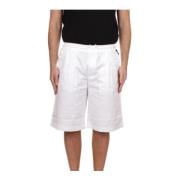 Slim Fit Bermuda Shorts Replay , White , Heren