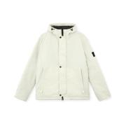 Micro Twill PrimaLoft Jas Stone Island , White , Heren