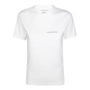 Logo T-shirt Victoria Beckham , White , Dames