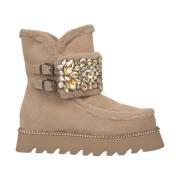 Bontlaars met rits Alma EN Pena , Beige , Dames