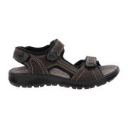 Heren leren sandalen Igi&Co , Gray , Heren