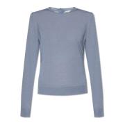 Crewneck Sweater Tory Burch , Blue , Dames