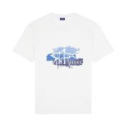 Gebreid T-shirt voor mannen Paul & Shark , White , Heren