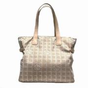 Pre-owned Canvas chanel-bags Chanel Vintage , Beige , Dames