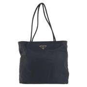 Pre-owned Canvas prada-bags Prada Vintage , Black , Dames