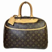 Pre-owned Canvas handbags Louis Vuitton Vintage , Brown , Dames