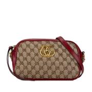 Pre-owned Canvas gucci-bags Gucci Vintage , Brown , Dames