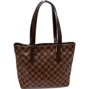 Pre-owned Canvas louis-vuitton-bags Louis Vuitton Vintage , Brown , Da...