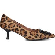 Cognac Pumps voor Dames Bibi Lou , Brown , Dames