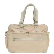 Pre-owned Canvas travel-bags Louis Vuitton Vintage , Pink , Dames