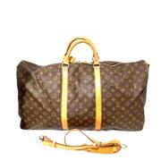 Pre-owned Canvas louis-vuitton-bags Louis Vuitton Vintage , Brown , Da...