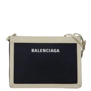 Pre-owned Canvas balenciaga-bags Balenciaga Vintage , Blue , Dames