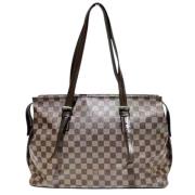 Pre-owned Canvas louis-vuitton-bags Louis Vuitton Vintage , Brown , Da...