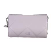 Paarse Schoudertas met Verstelbare Band Calvin Klein , Purple , Dames