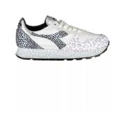 Stijlvolle witte sneakers met contrastzool Diadora , White , Dames