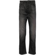 Zwarte Slim Fit Jeans Emporio Armani , Black , Heren