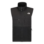 Geborduurd Logo Ritsvest The North Face , Black , Heren