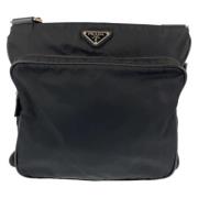 Pre-owned Canvas prada-bags Prada Vintage , Black , Dames