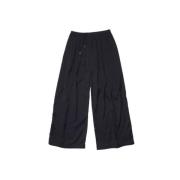 Relaxed Fit Wijde Pijp Tracksuit Broek Acne Studios , Blue , Heren