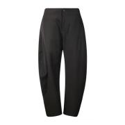 Wijde broek met zakken UMA Wang , Black , Dames