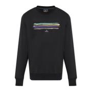 Sweatshirt met print PS By Paul Smith , Black , Heren