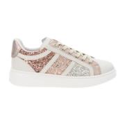 Leren Meisjes Sneakers Comfort Stijl Nerogiardini , Multicolor , Dames