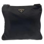 Pre-owned Canvas prada-bags Prada Vintage , Black , Dames