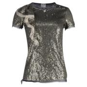 Pre-owned Fabric tops Valentino Vintage , Gray , Dames