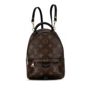 Pre-owned Canvas backpacks Louis Vuitton Vintage , Brown , Dames