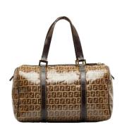 Pre-owned Canvas fendi-bags Fendi Vintage , Brown , Dames