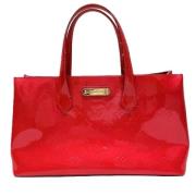 Pre-owned Leather louis-vuitton-bags Louis Vuitton Vintage , Red , Dam...