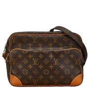 Pre-owned Canvas louis-vuitton-bags Louis Vuitton Vintage , Brown , Da...