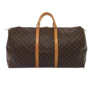 Pre-owned Canvas travel-bags Louis Vuitton Vintage , Brown , Dames