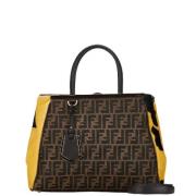 Pre-owned Canvas fendi-bags Fendi Vintage , Brown , Dames