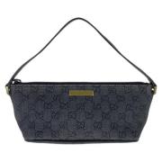 Pre-owned Canvas handbags Gucci Vintage , Black , Dames