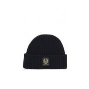 Stijlvolle Zwarte Beanie Hoed Belstaff , Black , Dames