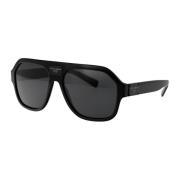 Stijlvolle zonnebril met model 0Dg4433 Dolce & Gabbana , Black , Heren