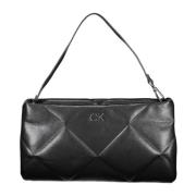 Zwarte Dameshandtas met Logotoepassing Calvin Klein , Black , Dames