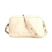 Ster Tas in Boterleer Golden Goose , Beige , Dames