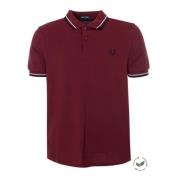 Klassieke Piqué Polo Shirt Fred Perry , Brown , Heren