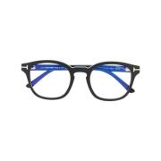 Ft5532B 01V Clip Optical Frame Tom Ford , Black , Heren