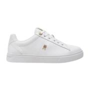 Verhoogde Monogram Sneakers Tommy Hilfiger , White , Dames