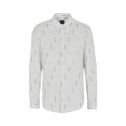 Witte Overhemden voor Mannen Armani Exchange , White , Heren