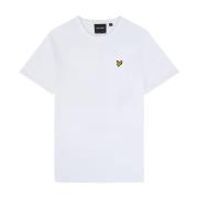 Distel Crest Print T-Shirt Lyle & Scott , White , Heren